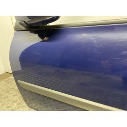RENAULT MEGANE 2 2002 2010 PORTA PORTIERA ANTERIORE SINISTRA 5 porte BLU  B2069