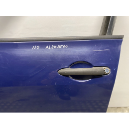 RENAULT MEGANE 2 2002 2010 PORTA PORTIERA ANTERIORE SINISTRA 5 porte BLU  B2069