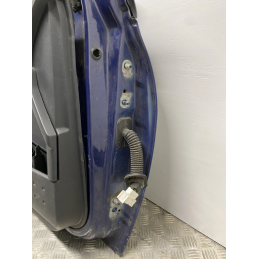 RENAULT MEGANE 2 2002 2010 PORTA PORTIERA ANTERIORE SINISTRA 5 porte BLU  B2069
