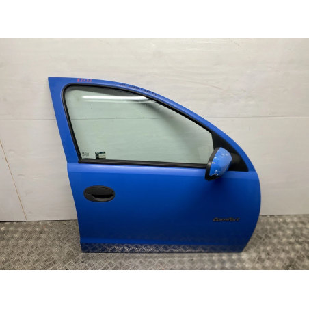 OPEL CORSA C Porta Portiera Anteriore Destra 5P Sportello 2000 2006 BLU  B2152
