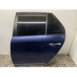 PORTA PORTIERA POSTERIORE SINISTRA DX KIA CARENS 2 2006 2013 SPORTELLO BLU  B2648