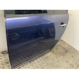 PORTA PORTIERA POSTERIORE SINISTRA DX KIA CARENS 2 2006 2013 SPORTELLO BLU  B2648