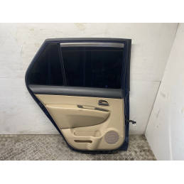PORTA PORTIERA POSTERIORE SINISTRA DX KIA CARENS 2 2006 2013 SPORTELLO BLU  B2648