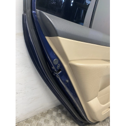 PORTA PORTIERA POSTERIORE SINISTRA DX KIA CARENS 2 2006 2013 SPORTELLO BLU  B2648