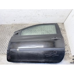 Porta Anteriore Sinistra Renault Clio 3 3 Porte Nera 2005 2012 Completa Usata  B3553