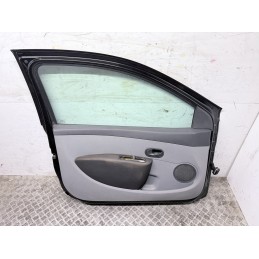 Porta Anteriore Sinistra Renault Clio 3 3 Porte Nera 2005 2012 Completa Usata  B3553
