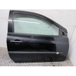 Porta Anteriore Destra Renault Clio 3 3 Porte Nera 2005 2012 Completa Usata  B3554