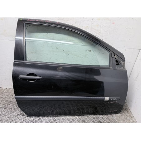 Porta Anteriore Destra Renault Clio 3 3 Porte Nera 2005 2012 Completa Usata  B3554