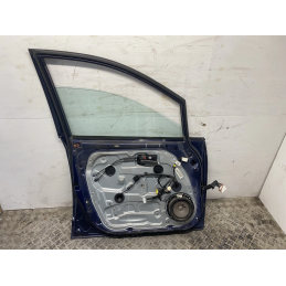PORTA PORTIERA ANTERIORE SINISTRA KIA CARENS 2 2006 2013 SPORTELLO BLU  B2666