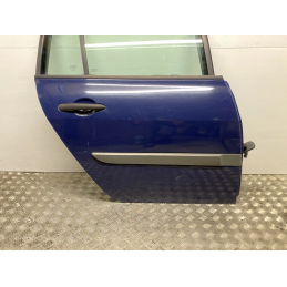 PORTA RENAULT MEGANE 2 2002 2010 PORTIERA POSTERIORE DESTRA BLU SW STATION  B2068
