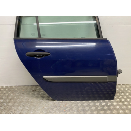 PORTA RENAULT MEGANE 2 2002 2010 PORTIERA POSTERIORE DESTRA BLU SW STATION  B2068