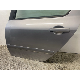 PORTA PORTIERA POSTERIORE SINISTRA SX PEUGEOT 307 GRIGIA 2001 2009  B2598