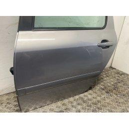 PORTA PORTIERA POSTERIORE SINISTRA SX PEUGEOT 307 GRIGIA 2001 2009  B2598
