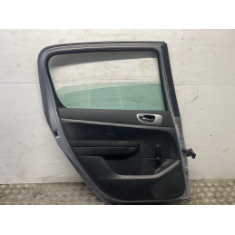 PORTA PORTIERA POSTERIORE SINISTRA SX PEUGEOT 307 GRIGIA 2001 2009  B2598