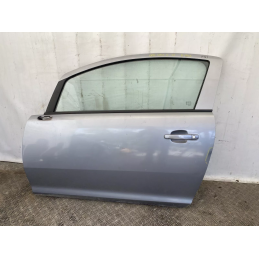 PORTA PORTIERA ANTERIORE SINISTRA OPEL CORSA D 3P SX Z163 06 14 GRIGIO  B1749