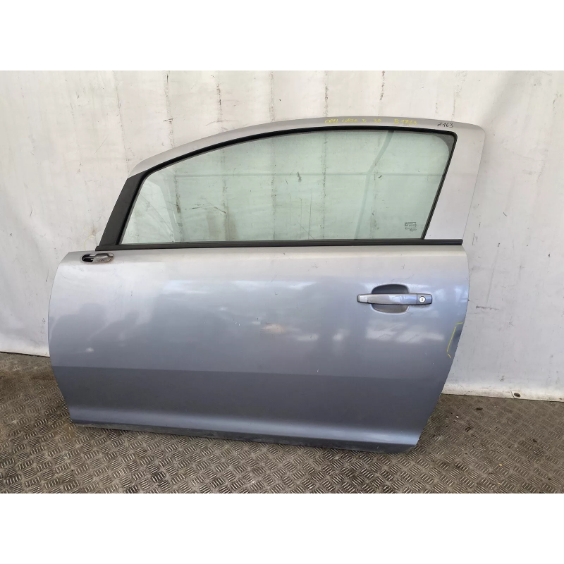 PORTA PORTIERA ANTERIORE SINISTRA OPEL CORSA D 3P SX Z163 06 14 GRIGIO B1749 PORTA PORTIERA ANTERIORE SINISTRA OPEL CORSA D 3P SX Z163 06 14 GRIGIO B1749