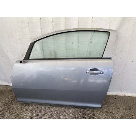PORTA PORTIERA ANTERIORE SINISTRA OPEL CORSA D 3P SX Z163 06 14 GRIGIO  B1749