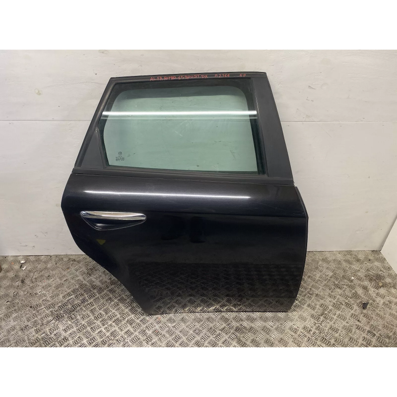 PORTA PORTIERA POSTERIORE DESTRA ALFA ROMEO 159 SW NERO 2005 2011 USATA B2366 PORTA PORTIERA POSTERIORE DESTRA ALFA ROMEO 159 SW NERO 2005 2011 USATA B2366