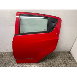 PORTA PORTIERA POSTERIORE SINISTRA SX CHEVROLET SPARK 2009 2016 ROSSA  B2582