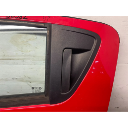 PORTA PORTIERA POSTERIORE SINISTRA SX CHEVROLET SPARK 2009 2015 ROSSA  B2582
