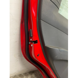 PORTA PORTIERA POSTERIORE SINISTRA SX CHEVROLET SPARK 2009 2015 ROSSA  B2582