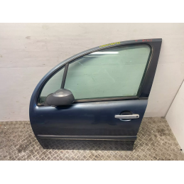 PORTA PORTIERA ANTERIORE SINISTRA CITROEN C3 2002 2009 GRIGIO USATA  B2342