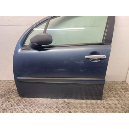 PORTA PORTIERA ANTERIORE SINISTRA CITROEN C3 2002 2009 GRIGIO USATA  B2342