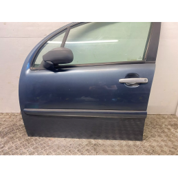 PORTA PORTIERA ANTERIORE SINISTRA CITROEN C3 2002 2009 GRIGIO USATA  B2342