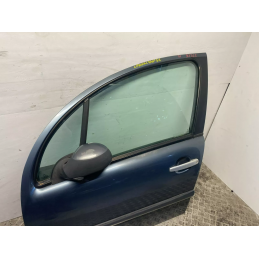 PORTA PORTIERA ANTERIORE SINISTRA CITROEN C3 2002 2009 GRIGIO USATA  B2342