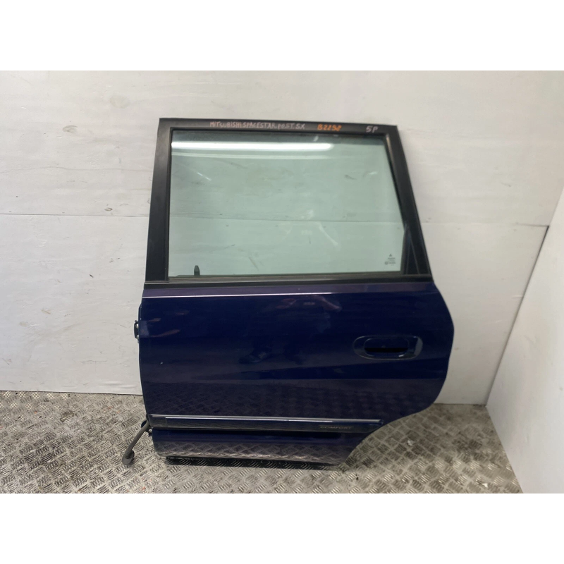 MITSUBISHI SPACESTAR 1998 2005 PORTA PORTIERA POSTERIORE SINISTRA BLU B2298 MITSUBISHI SPACESTAR 1998 2005 PORTA PORTIERA POSTERIORE SINISTRA BLU B2298
