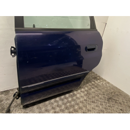 MITSUBISHI SPACESTAR 1998 2005 PORTA PORTIERA POSTERIORE SINISTRA BLU  B2298