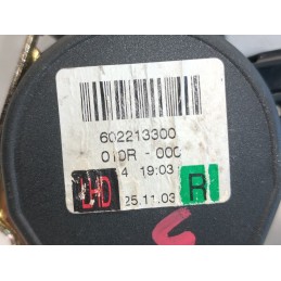 Cintura di sicurezza anteriore destra Volkswagen Golf 5 V 602213300  A10291