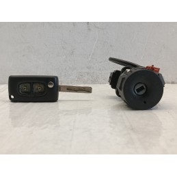 Blocchetto avviamento accensione chiave Peugeot 207 36410600  A10293