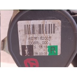 Cintura di sicurezza anteriore destra Mercedes Classe B w245 607718200  A10302