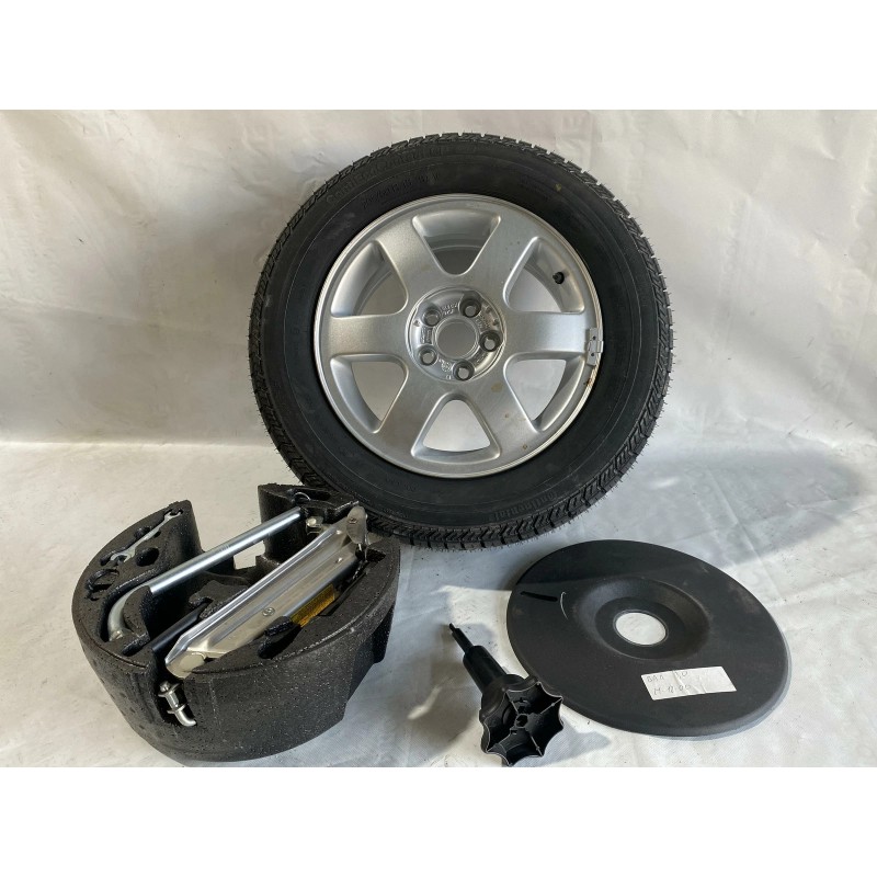 Ruotino Di Scorta In Lega Audi A3 8L 1996 2003 6Jx15H2 ET38 Con Kit Cric 784535 Ruotino Di Scorta In Lega Audi A3 8L 1996 2003 6Jx15H2 ET38 Con Kit Cric 784535