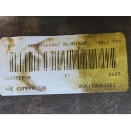 Compressore aria condizionata Ford Fiesta MK6 VI 1.2B 8V5119D629ED  A10312