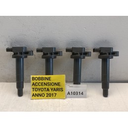 Kit 4 bobine accensione Toyota Yaris 3 serie 1.5 Hybrid 90919-02265  A10314