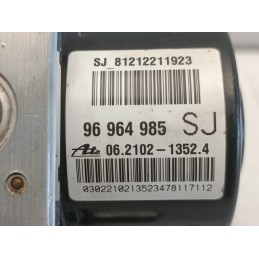 Centralina pompa ABS Chevrolet Aveo 1.2B Gpl B12D1 96964985  A10315