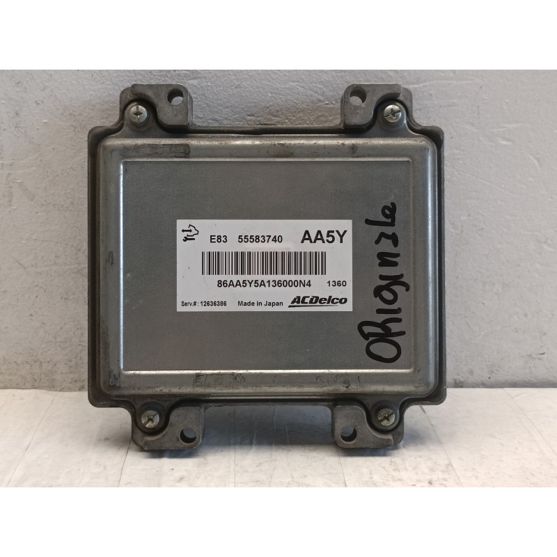 Centralina motore Opel Corsa D 1.2Benz Gpl A12XER 55583740  A10317