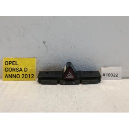Pulsante emergenza 4 frecce centrale Opel Corsa D 13368616  A10322