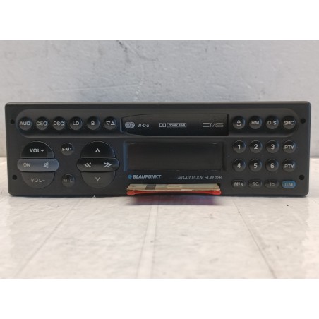Autoradio stereo cassette Blaupunkt Stockholm Fiat Coupe 1993 2000  A10335