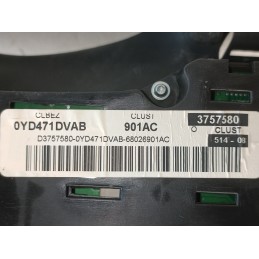 Quadro strumenti contachilometri Dodge Caliber 2.0 0YD471DVAB P68026901AC  A10363