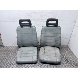 Coppia Sedili Anteriori Fiat Panda 141 1986 2003 In Pelle prima serie usati  B3538