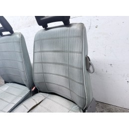 Coppia Sedili Anteriori Fiat Panda 141 1986 2003 In Pelle prima serie usati  B3538