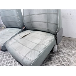 Coppia Sedili Anteriori Fiat Panda 141 1986 2003 In Pelle prima serie usati  B3538