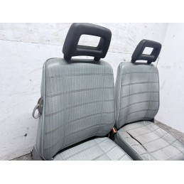 Coppia Sedili Anteriori Fiat Panda 141 1986 2003 In Pelle prima serie usati  B3538
