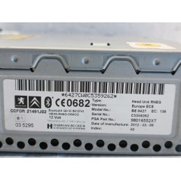 Autoradio stereo Citroen C4 Grand Picasso 98016552XT 2006 2013  A10404