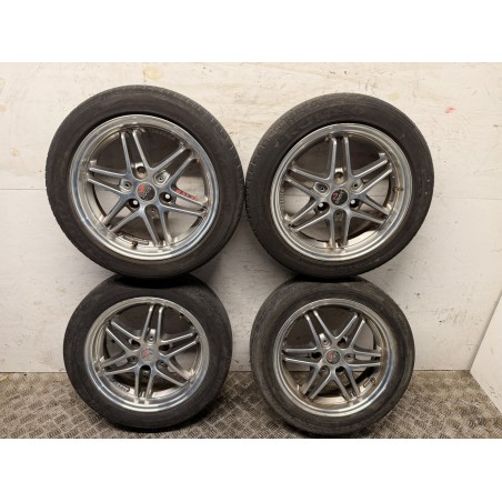 4 Cerchi In Lega 15 Pollici Smart Fortwo 451 Brabus Originali Monoblock  B3535