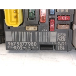 Centralina scatola fusibili BSM 9675877980 Citroen C4 Picasso MK1 1.6D  A10408