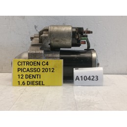 Motorino avviamento Citroen C4 Grand Picasso MK1 1.6D 9663528880  A10423